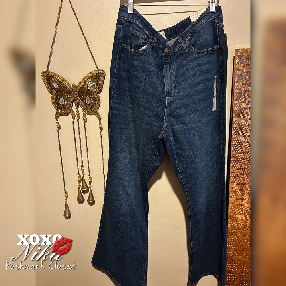Universal Thread Dark Blue Flare Jeans